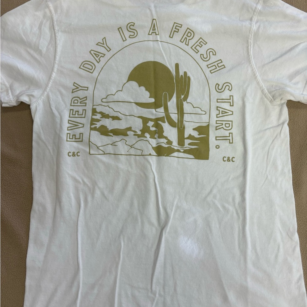EVERY DAY IS A FRESH START Tee Shirt - Small